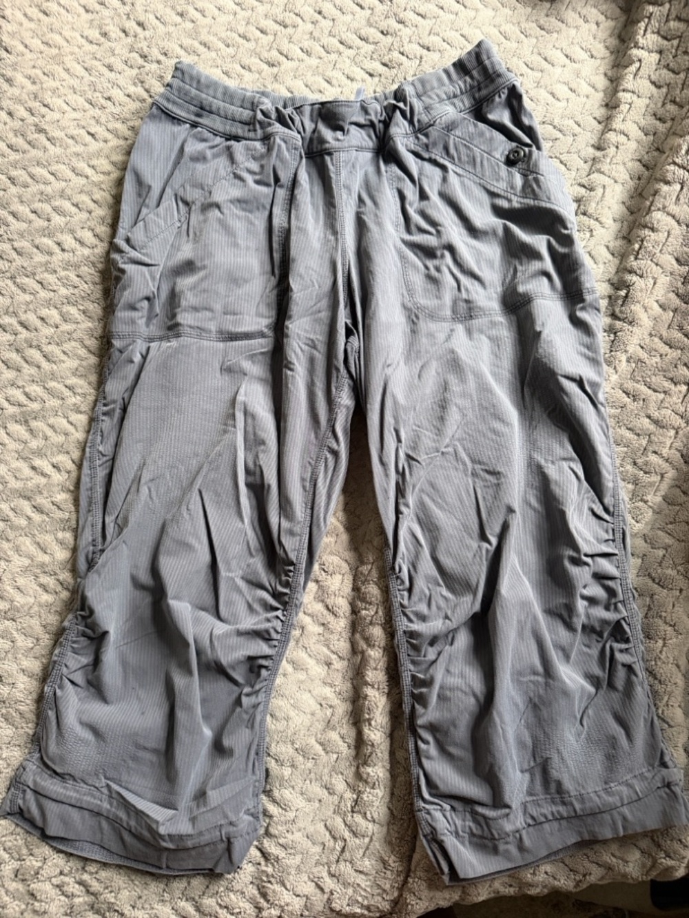 lululemon athletica Gray Dance Studio Cropped Pants